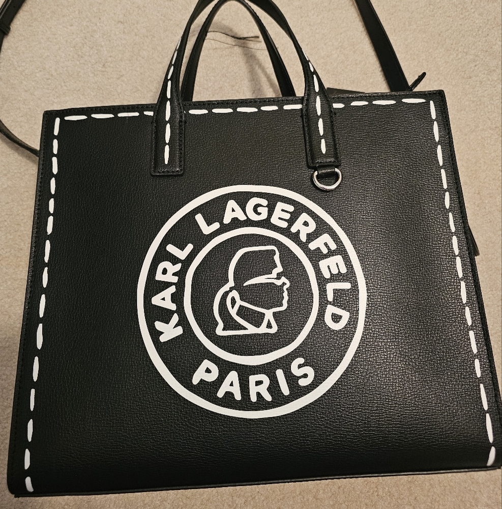 Karl Lagerfeld Nouveau color block tote